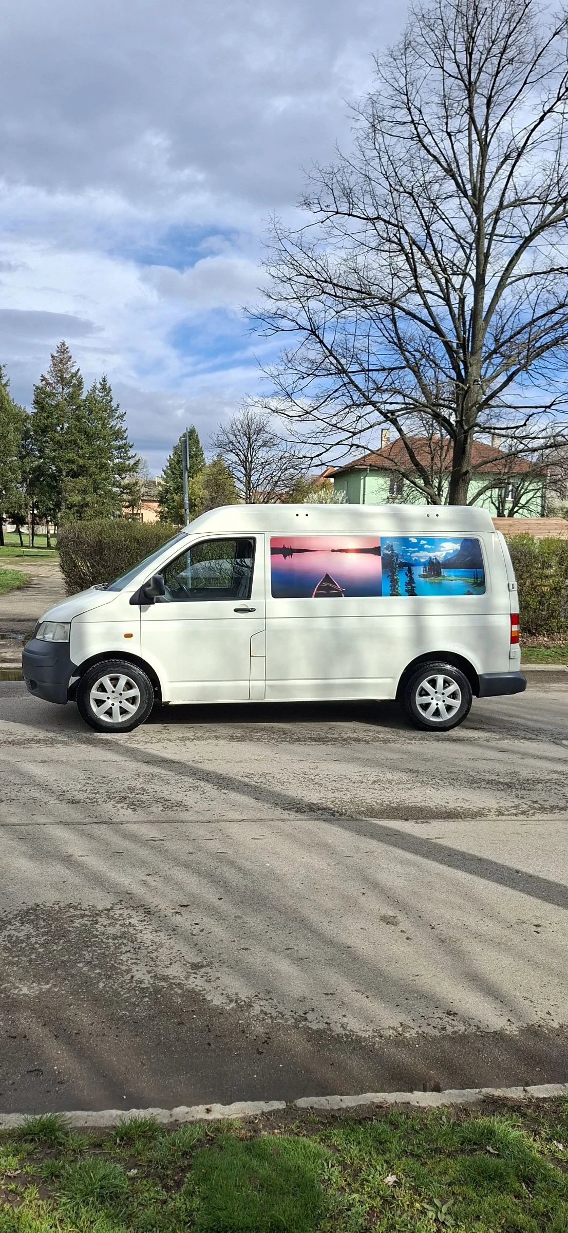 VW Transporter 2.5 Tdi 131к.с отличен мотор и скорости , снимка 3 - Бусове и автобуси - 54090836