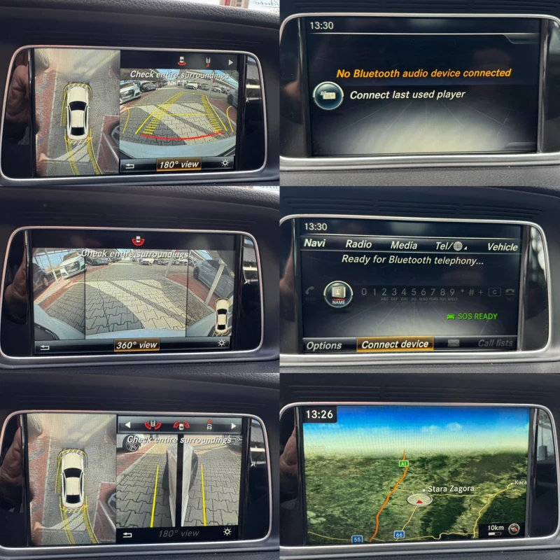 Mercedes-Benz E 350 D#AMG#9G-TR#DESIGNO#ALCANTARA#PANO#360CAM#KEYLESS, снимка 17 - Автомобили и джипове - 52668004