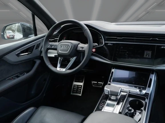 Audi SQ7 Quattro = Black Optic Plus = 7 Seats Гаранция - изображение 5