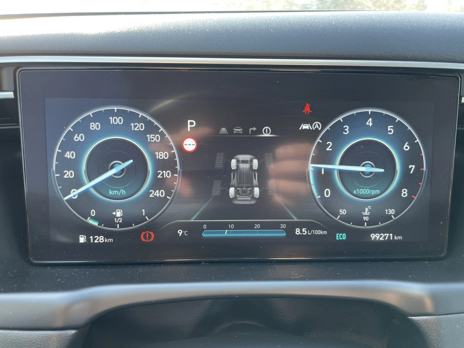 Hyundai Tucson MiHEV 16T 48V 180hp 4WD 7DCT, снимка 12 - Автомобили и джипове - 53828007