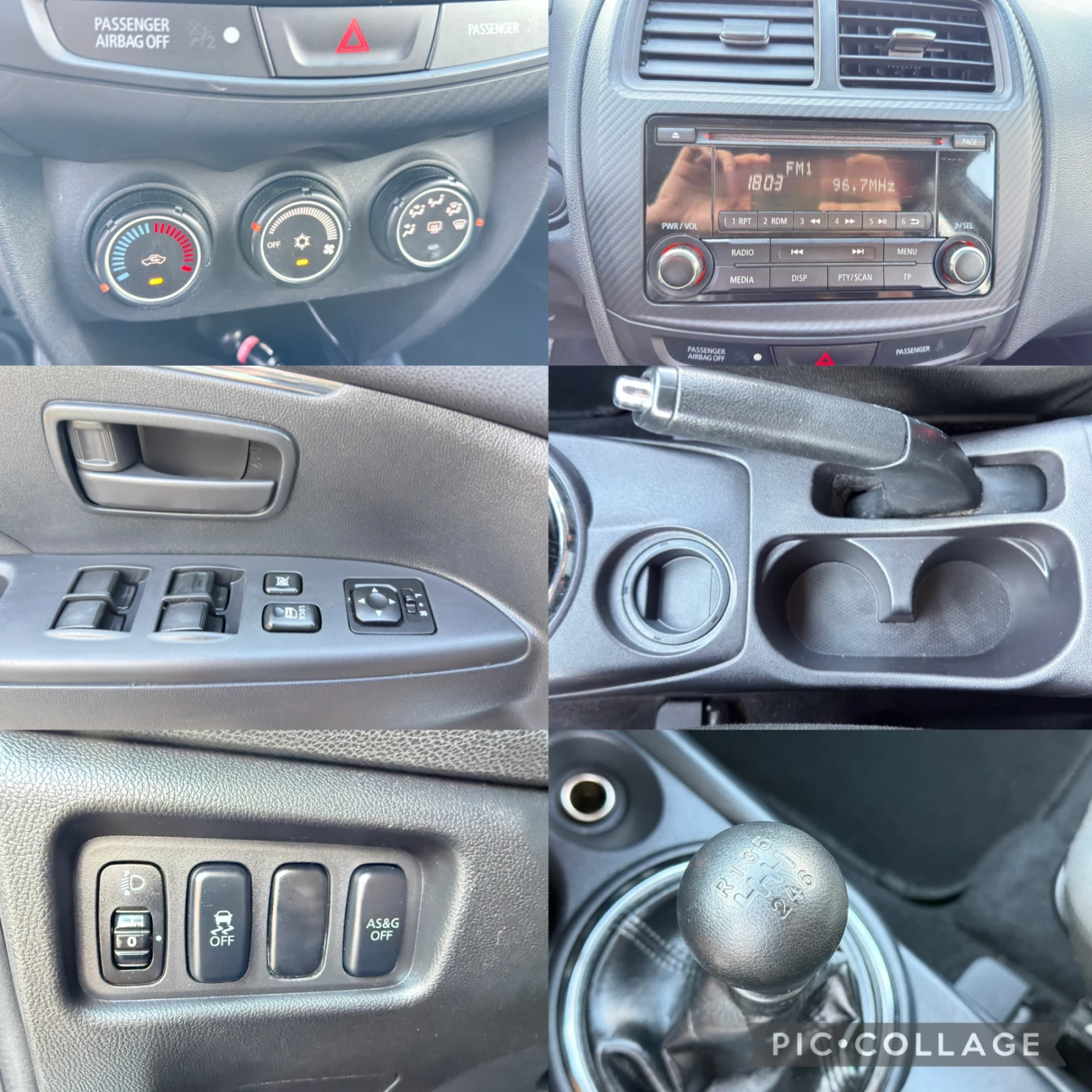 Mitsubishi ASX 1.6 DI-D Италия/Климатик/EURO 6, снимка 17 - Автомобили и джипове - 55335706