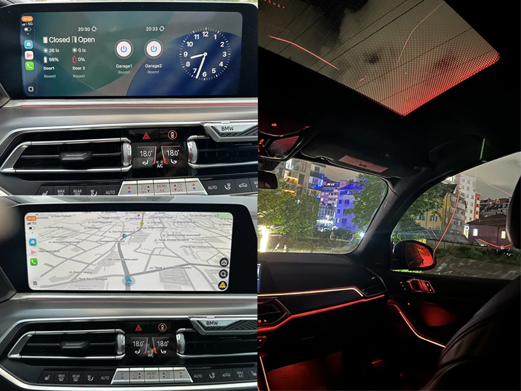 BMW X5 45e M спорт пакет/Sky Lounge/Laser, снимка 14 - Автомобили и джипове - 56214322