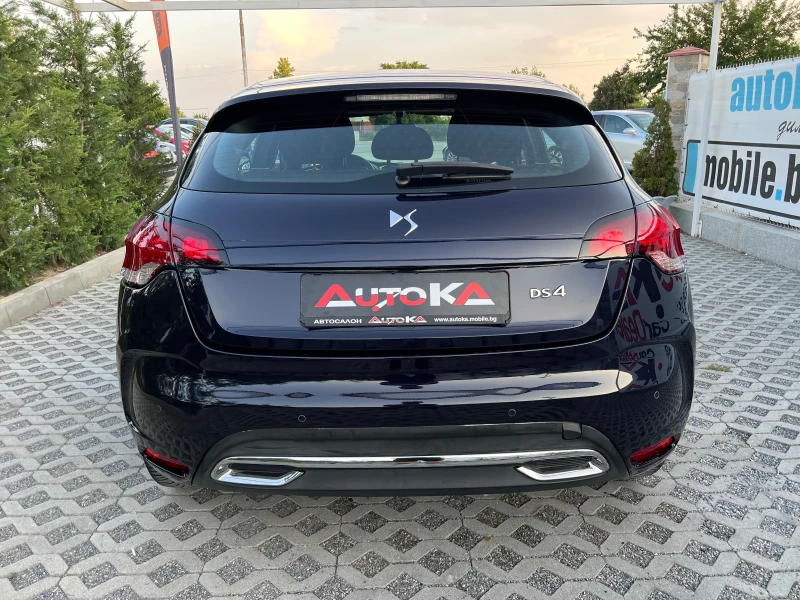 Citroen DS4 1.6BlueHDI-120кс= 6СКОРОСТИ= НАВИ= LED= 178x.км, снимка 4 - Автомобили и джипове - 46511709