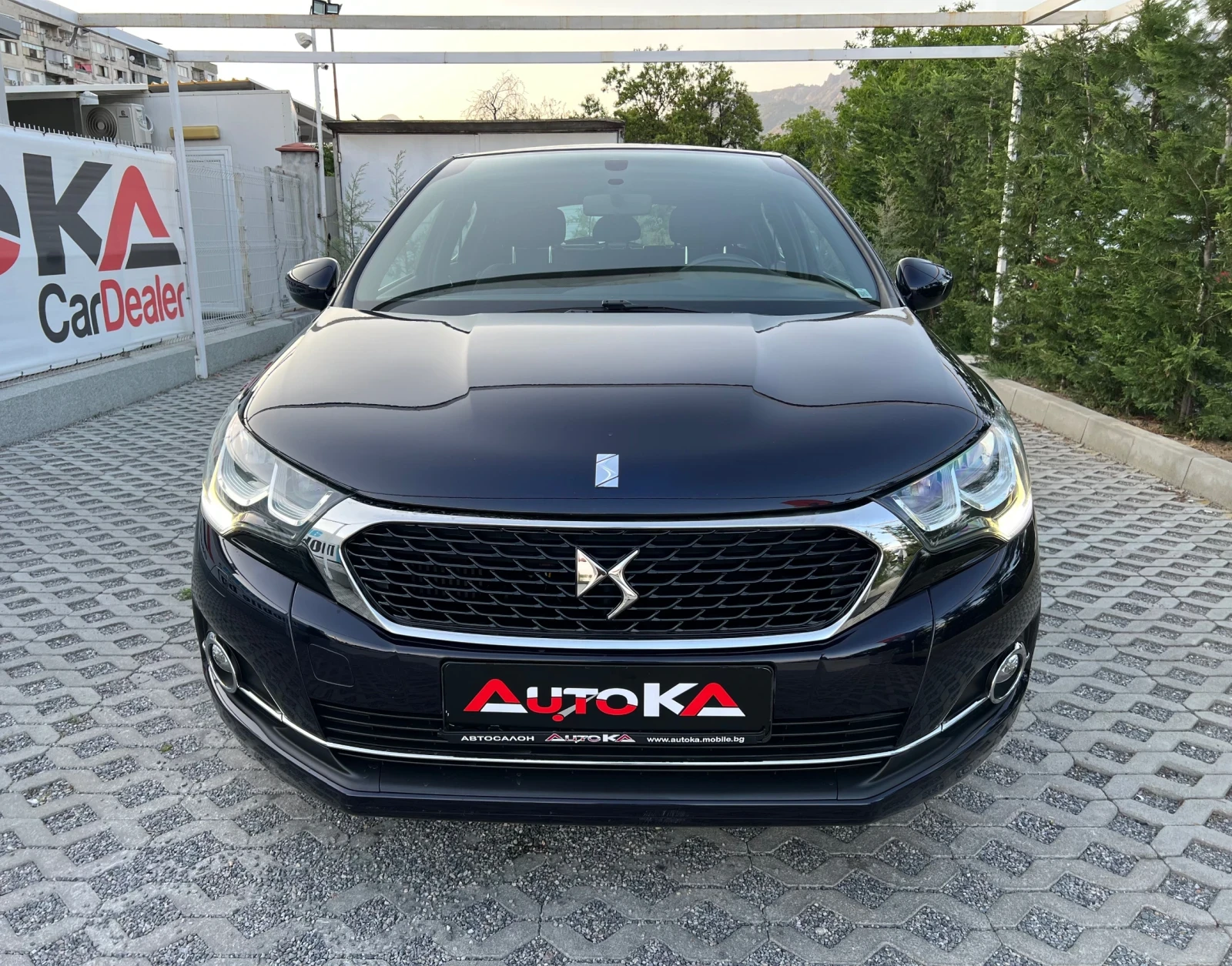 Citroen DS4 1.6BlueHDI-120кс= 6СКОРОСТИ= НАВИ= LED= 178x.км - [1] 