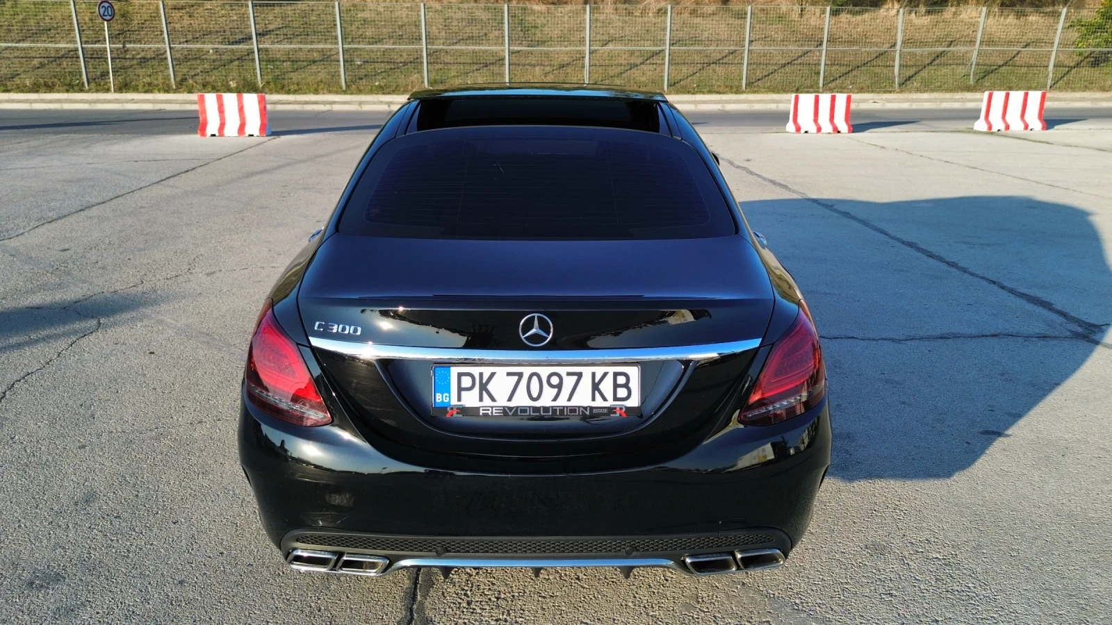 Mercedes-Benz C 300 Turbo, AMG pack , снимка 16 - Автомобили и джипове - 56161681