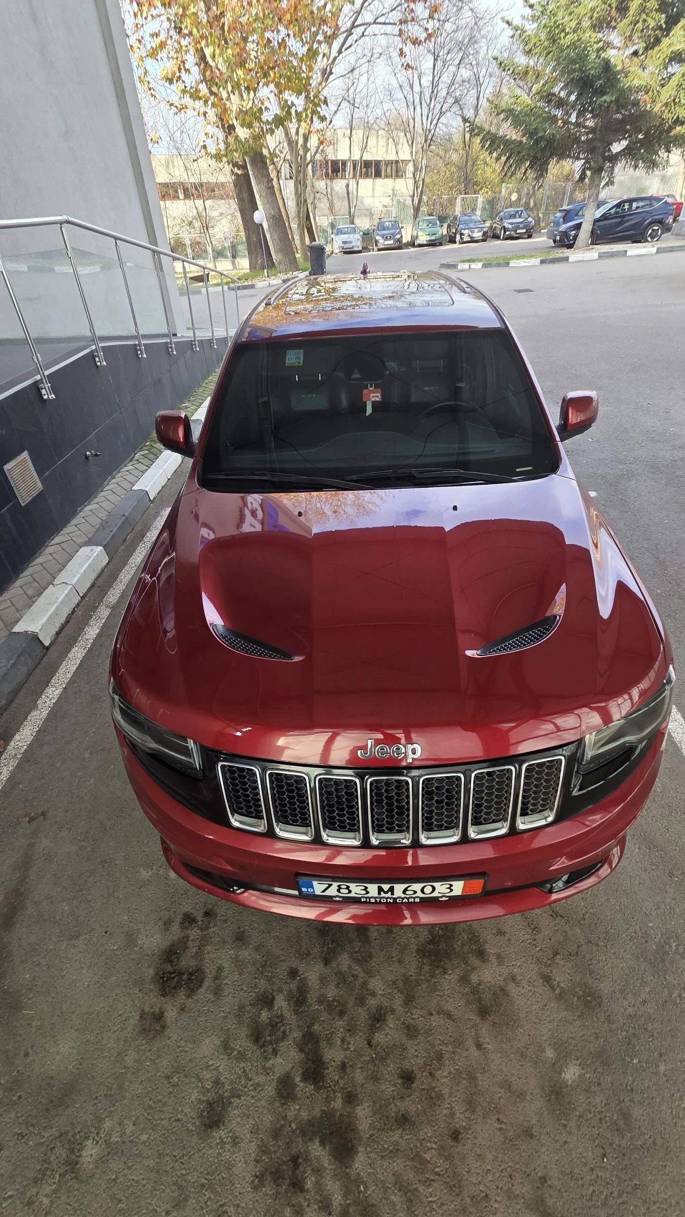 Jeep Grand cherokee SRT - АЛКАНТАРА - 2 Х ТV  - НАЛИЧЕН - РЕГИСТРИРАН  - изображение 10