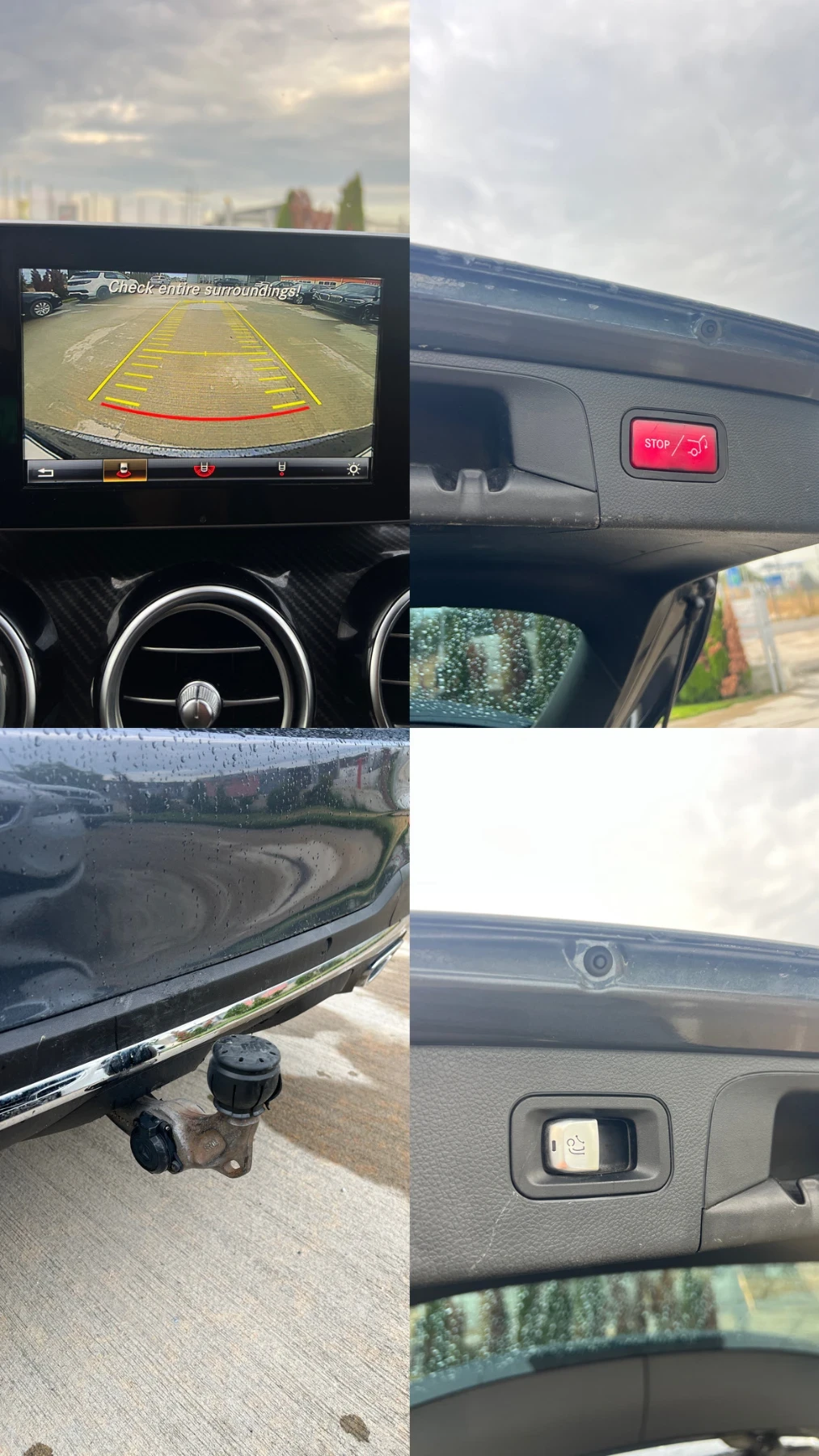Mercedes-Benz GLC 220 AMG/4MATIC/9G/ТЕГЛИЧ/ЧЕРВЕНА КОЖА, снимка 17 - Автомобили и джипове - 55933823