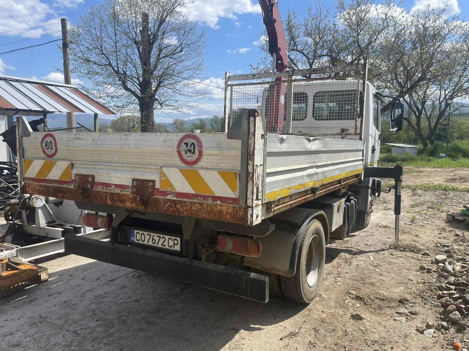Nissan Atleon самосвал с кран, снимка 7 - Камиони - 54728716