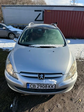 Peugeot 307 307 НАФТЕНА ПЕЧКА, ПОДГРЕВИ, ПАНОРАМА, 7места, снимка 2