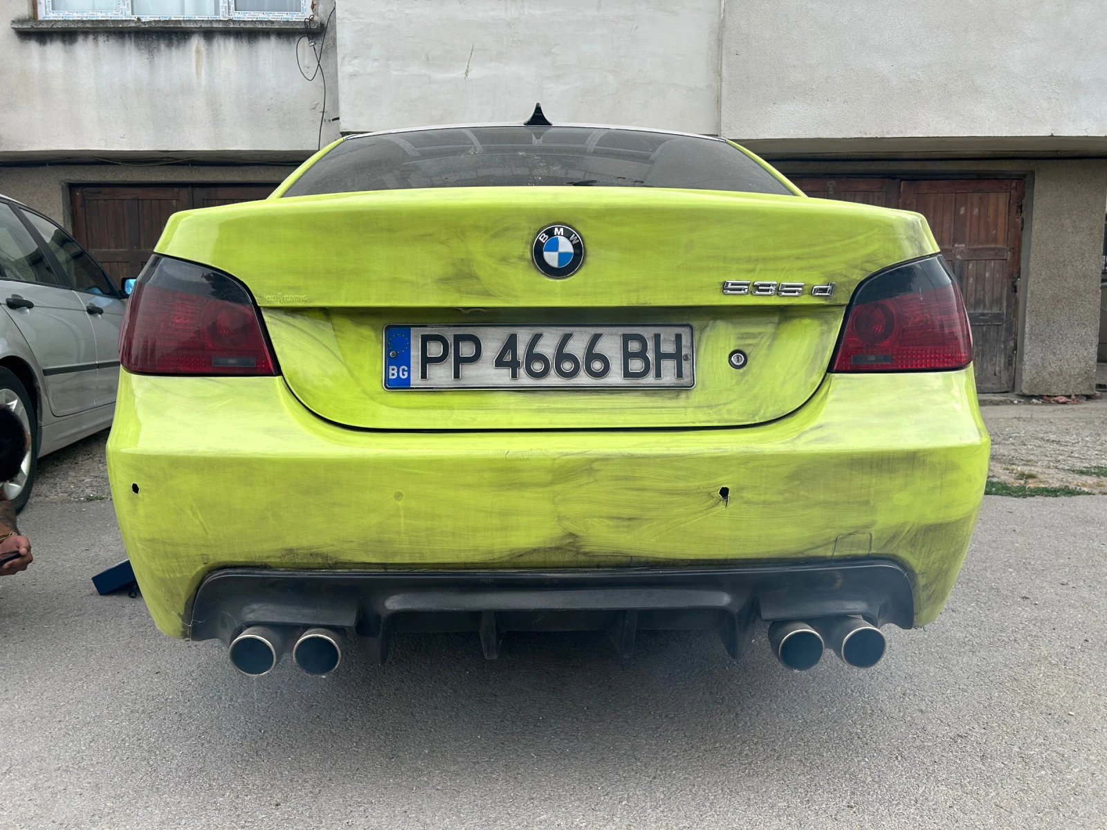 BMW 535 3.5D COSMOS LIZARD GREEN WRAP - изображение 4