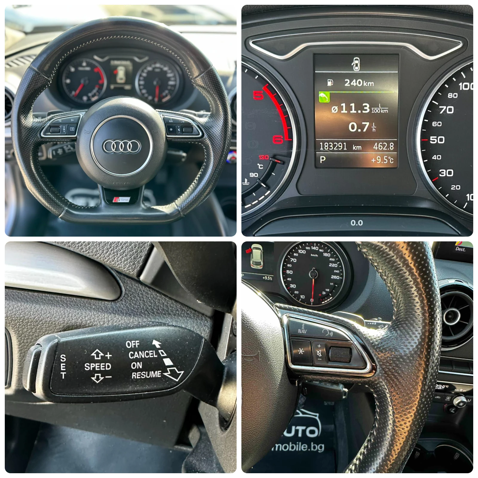 Audi A3 2.0TDI 150HP S LINE NAVI ���� EU6B | Mobile.bg � ����������� 14