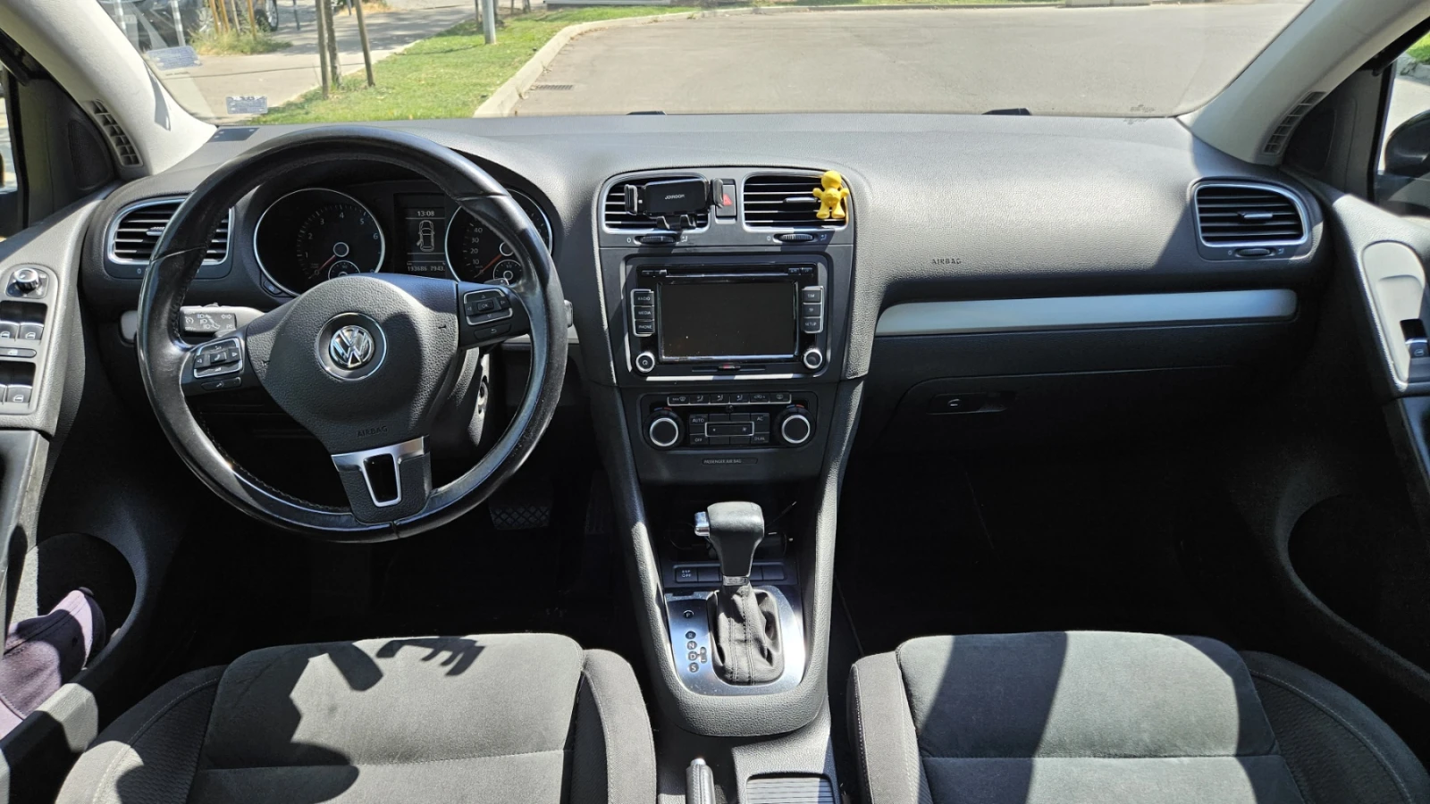 VW Golf 6 Highline 1.4TSI 160к.с. Автоматик DSG Алкантaра, снимка 9 - Автомобили и джипове - 55901164
