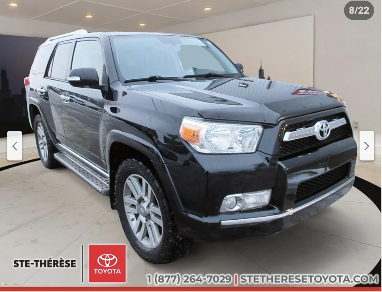 Toyota 4runner 4.0* V6* ПОДГРЕВ* КАМЕРА* КЕЙЛЕС* LANE* ASSIST - изображение 3