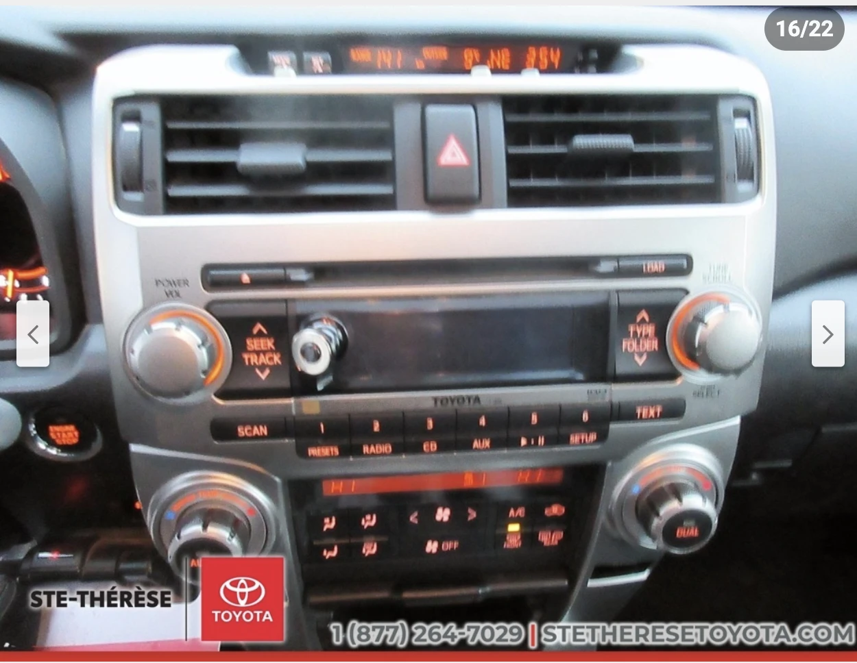 Toyota 4runner 4.0* V6* ПОДГРЕВ* КАМЕРА* КЕЙЛЕС* LANE* ASSIST - изображение 10