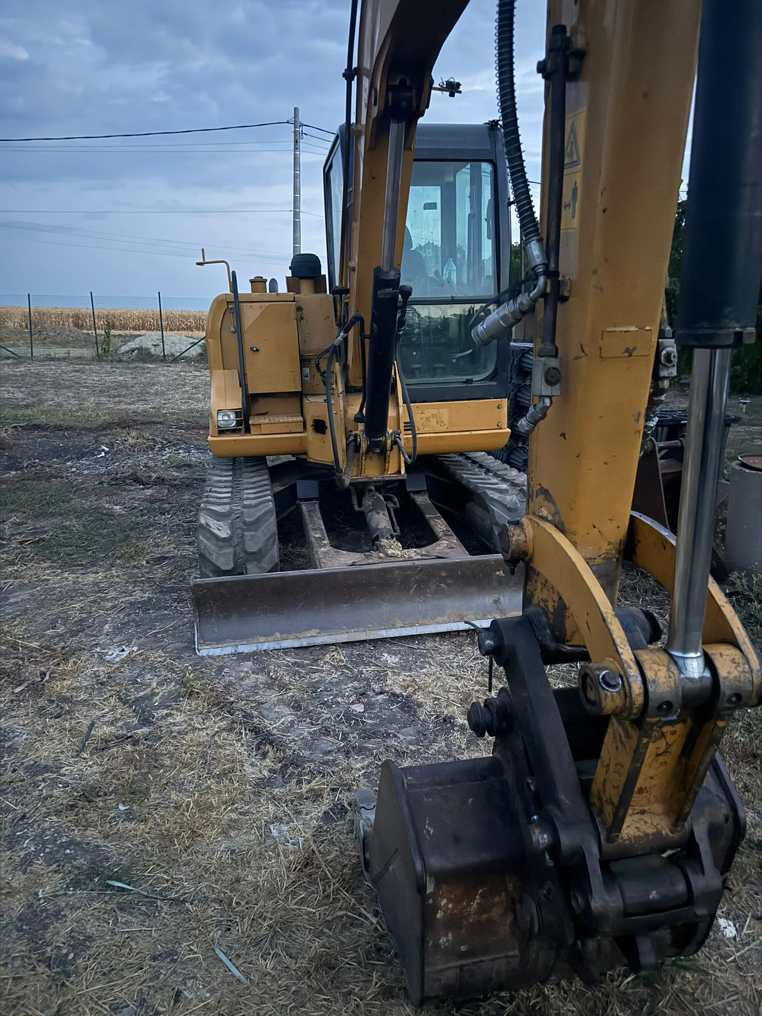 Багер Cat 306, снимка 4 - Индустриална техника - 54304069