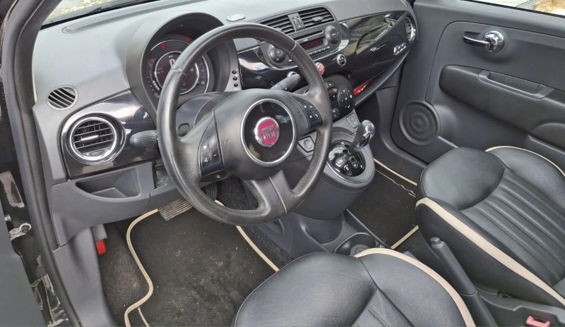 Fiat 500 1.2 Автоматик, снимка 11 - Автомобили и джипове - 47502745