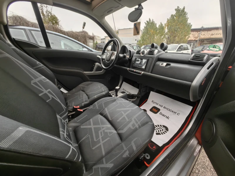 Smart Fortwo 1.0 бензин 71 кс, Климатик, Отличен , снимка 14 - Автомобили и джипове - 52285697