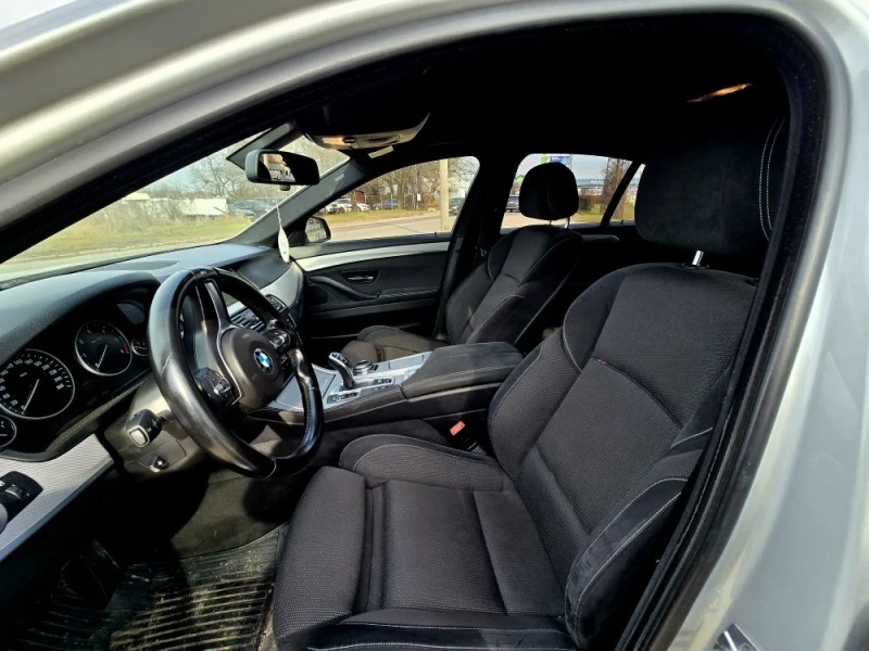 BMW 550 Ф10 M55D 2013g  седан бартер.Цена 13200 , снимка 17 - Автомобили и джипове - 53476449