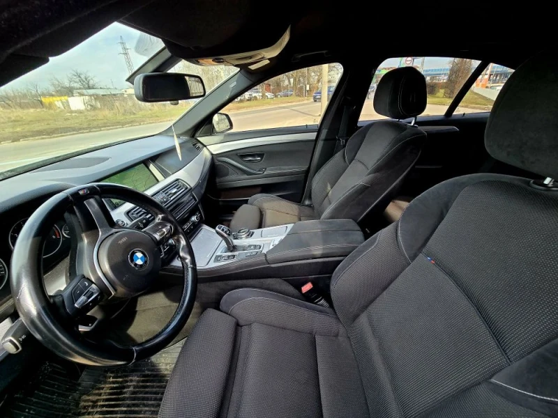 BMW 550 Ф10 M55D 2013g  седан бартер.Цена 13200 , снимка 9 - Автомобили и джипове - 53476449
