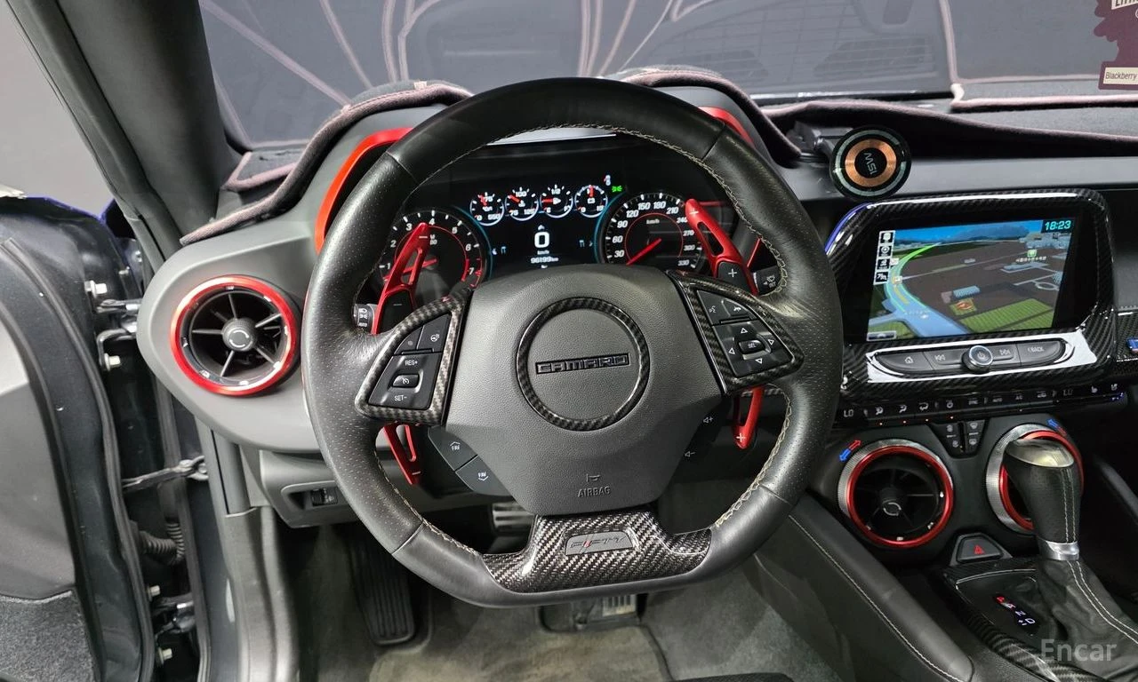 Chevrolet Camaro 6.2 SS V8* ZL1 PACK* BOSE* HEAD-UP* CARBON* ШИБИДА, снимка 10 - Автомобили и джипове - 54761882