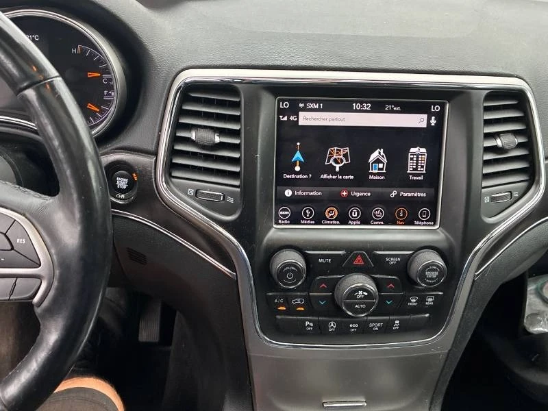 Jeep Grand cherokee * Limited * 2 КЛЮЧА * ОБДУХВАНЕ * PANO, снимка 8 - Автомобили и джипове - 55547359