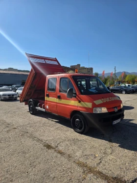 Peugeot Boxer 2.2hdi 6местен самосвал, снимка 1