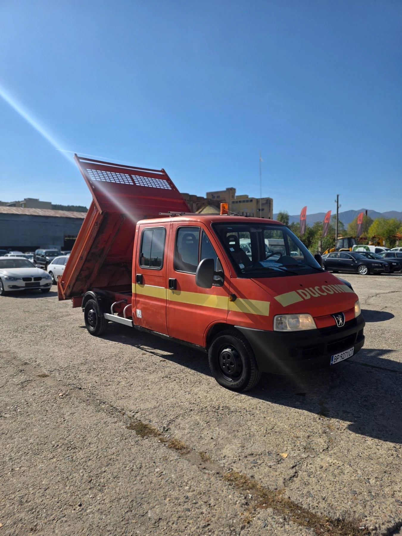 Peugeot Boxer 2.2hdi 6местен самосвал