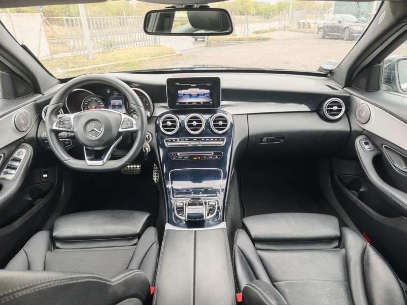 Mercedes-Benz C 220 AMG ПАНОРАМА ФУЛЛ, снимка 11 - Автомобили и джипове - 51596454
