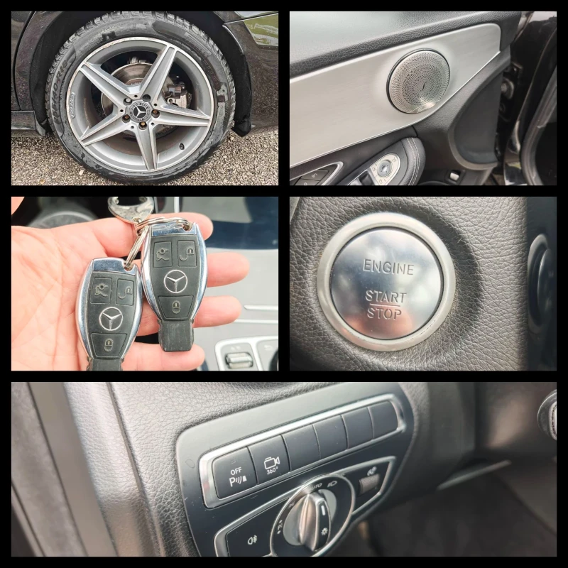 Mercedes-Benz C 220 AMG ПАНОРАМА ФУЛЛ, снимка 16 - Автомобили и джипове - 51596454