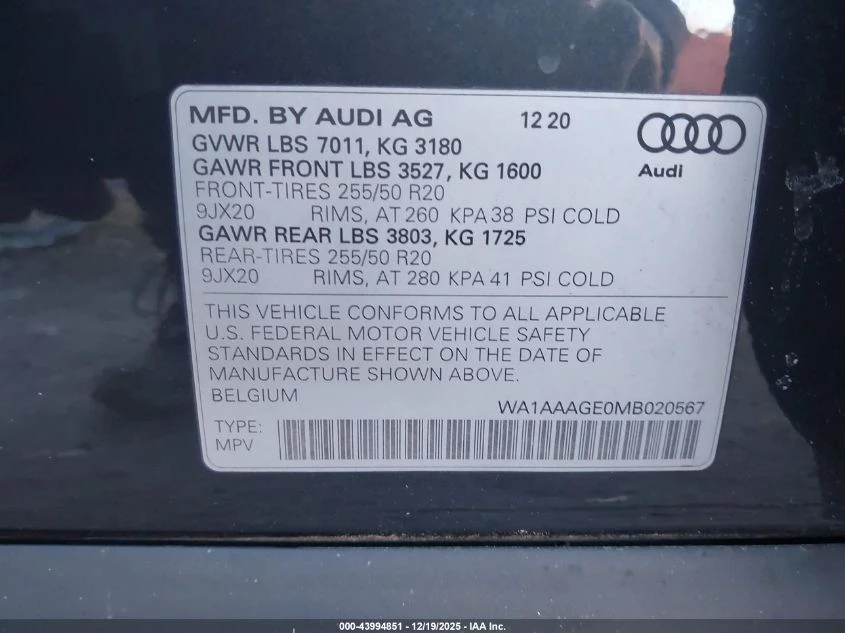 Audi E-Tron Audi e-tron   Premium quattro - изображение 9