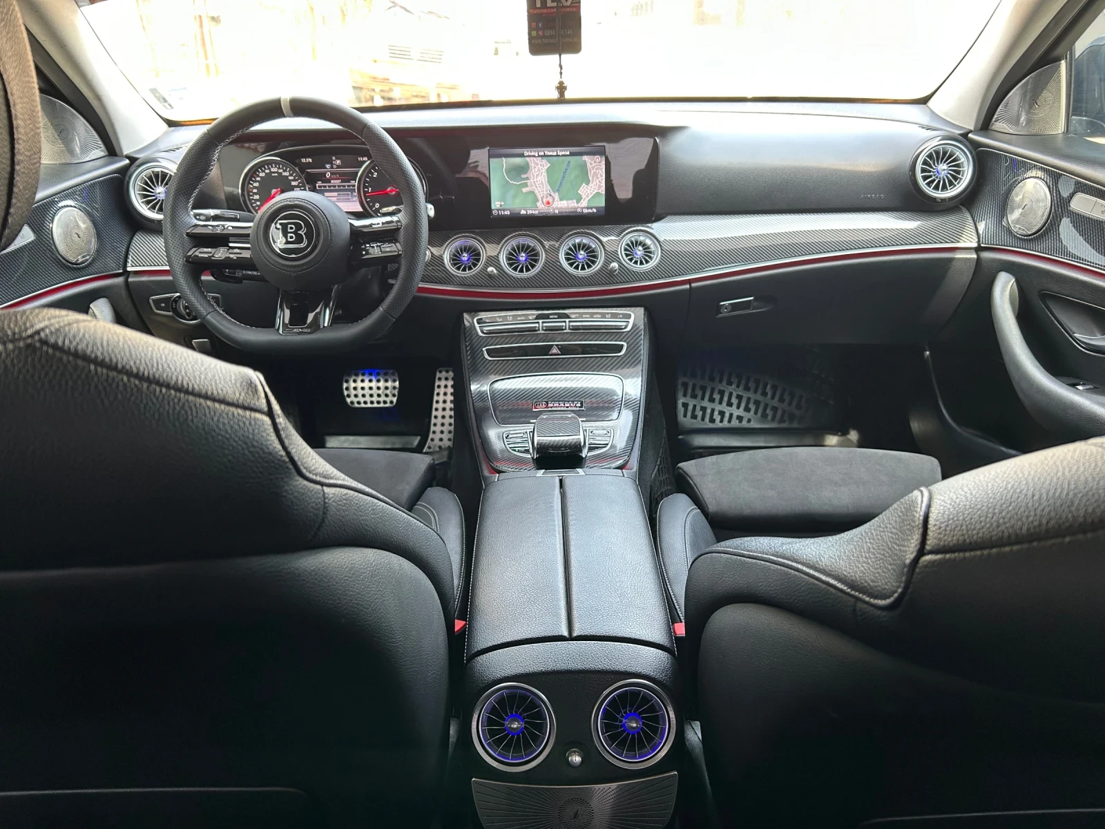 Mercedes-Benz E 220 BRABUS , снимка 6 - Автомобили и джипове - 53983851