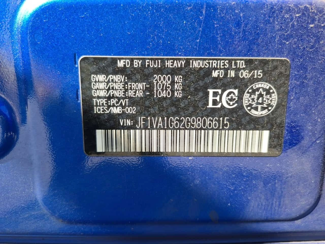 Subaru WRX ШИБЕДАХ/CARFAX/ФИНАНСИРАНЕ, снимка 14 - Автомобили и джипове - 55014738
