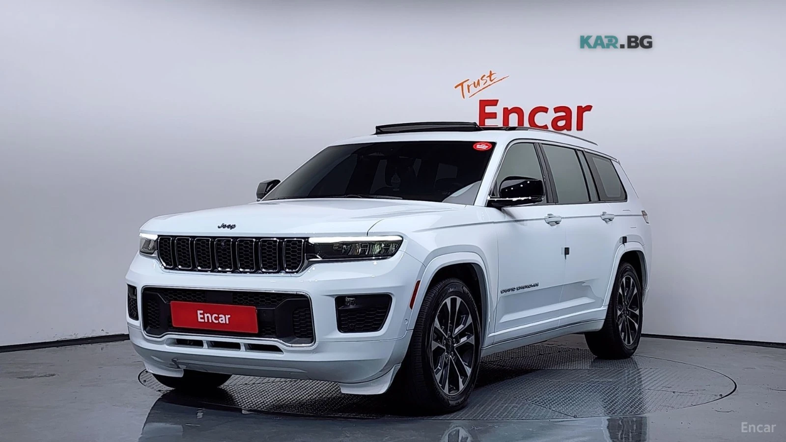 Jeep Grand cherokee OVERLAND* 3.6* V6* ОБДУХВАНЕ* 360* КАМЕРИ* ПОДГРЕВ