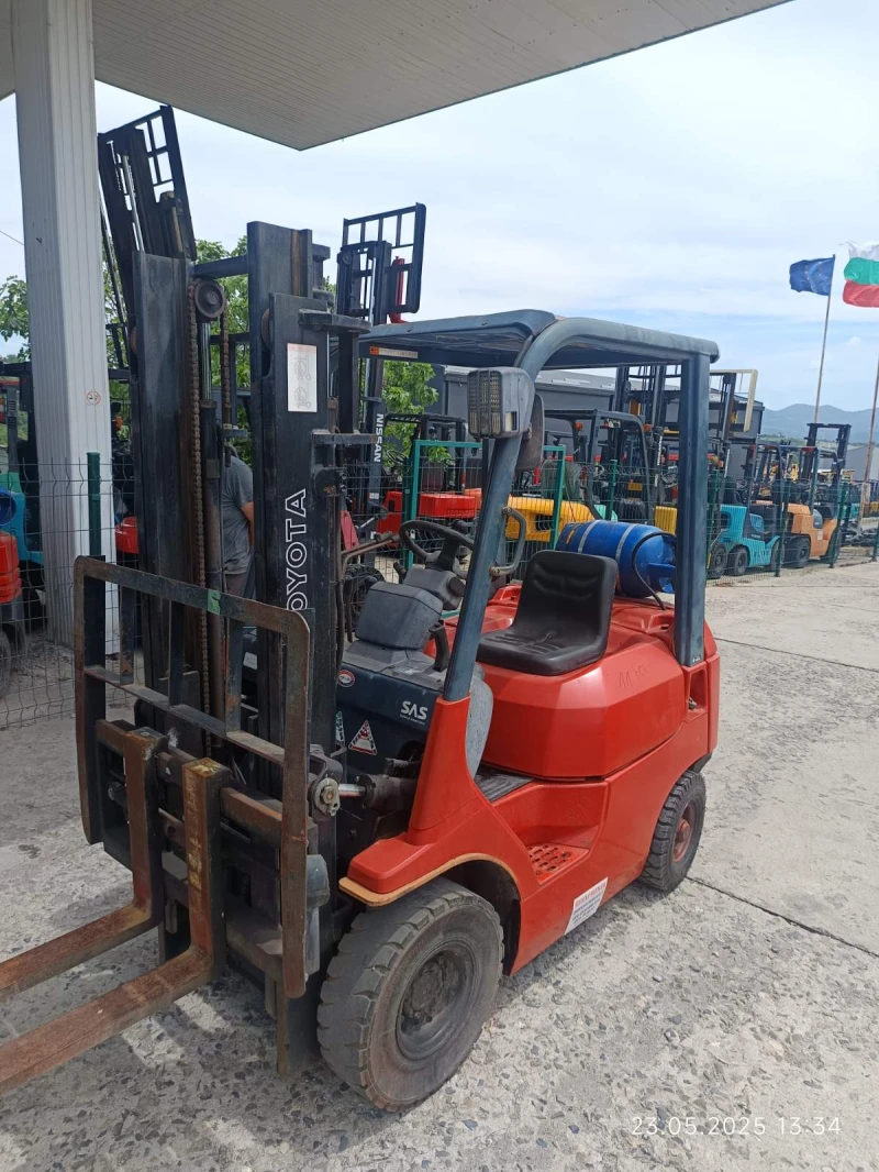 Мотокар Toyota ГАЗОКАР  , снимка 4 - Индустриална техника - 38941044