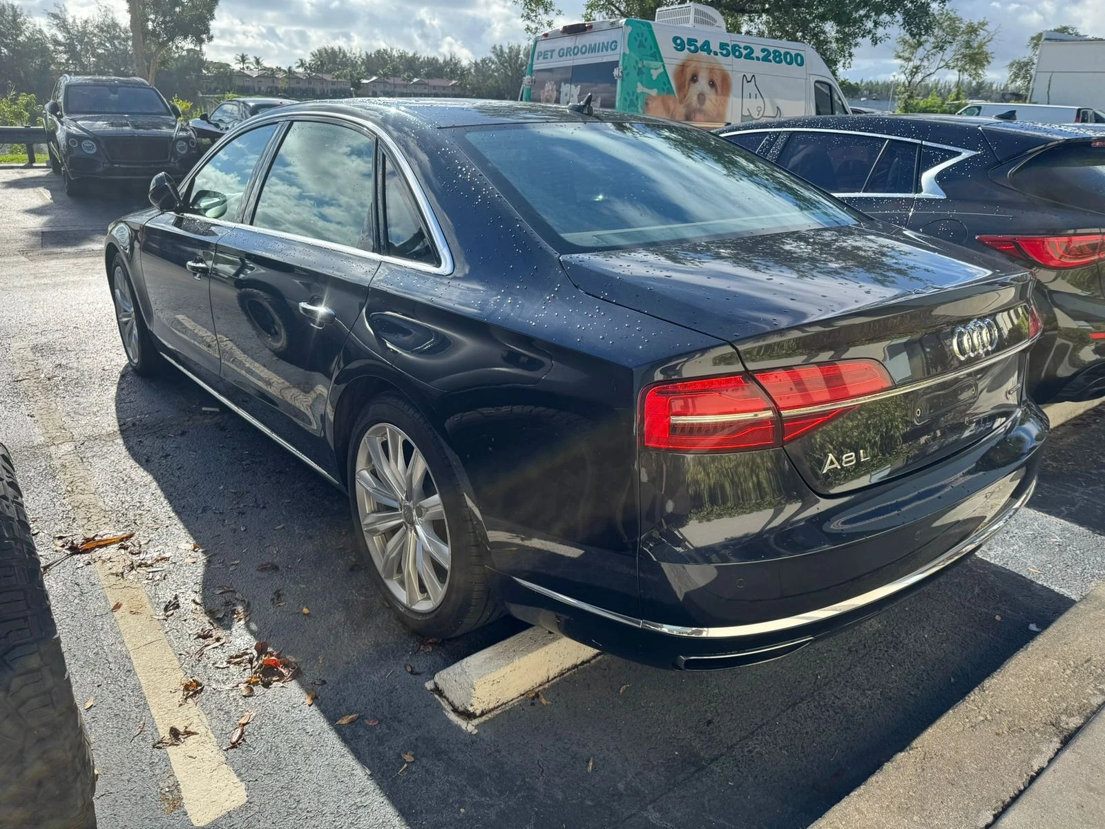 Audi A8 L* 3.0T* MATRIX* ХЕДЪП* ОБДУХВАНЕ* ДИСТРОНИК* КАМЕ - изображение 4