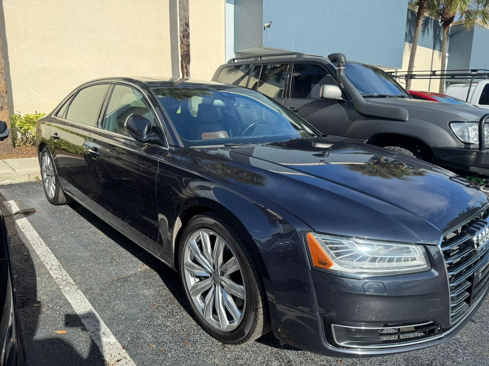 Audi A8 L* 3.0T* MATRIX* ХЕДЪП* ОБДУХВАНЕ* ДИСТРОНИК* КАМЕ - изображение 3