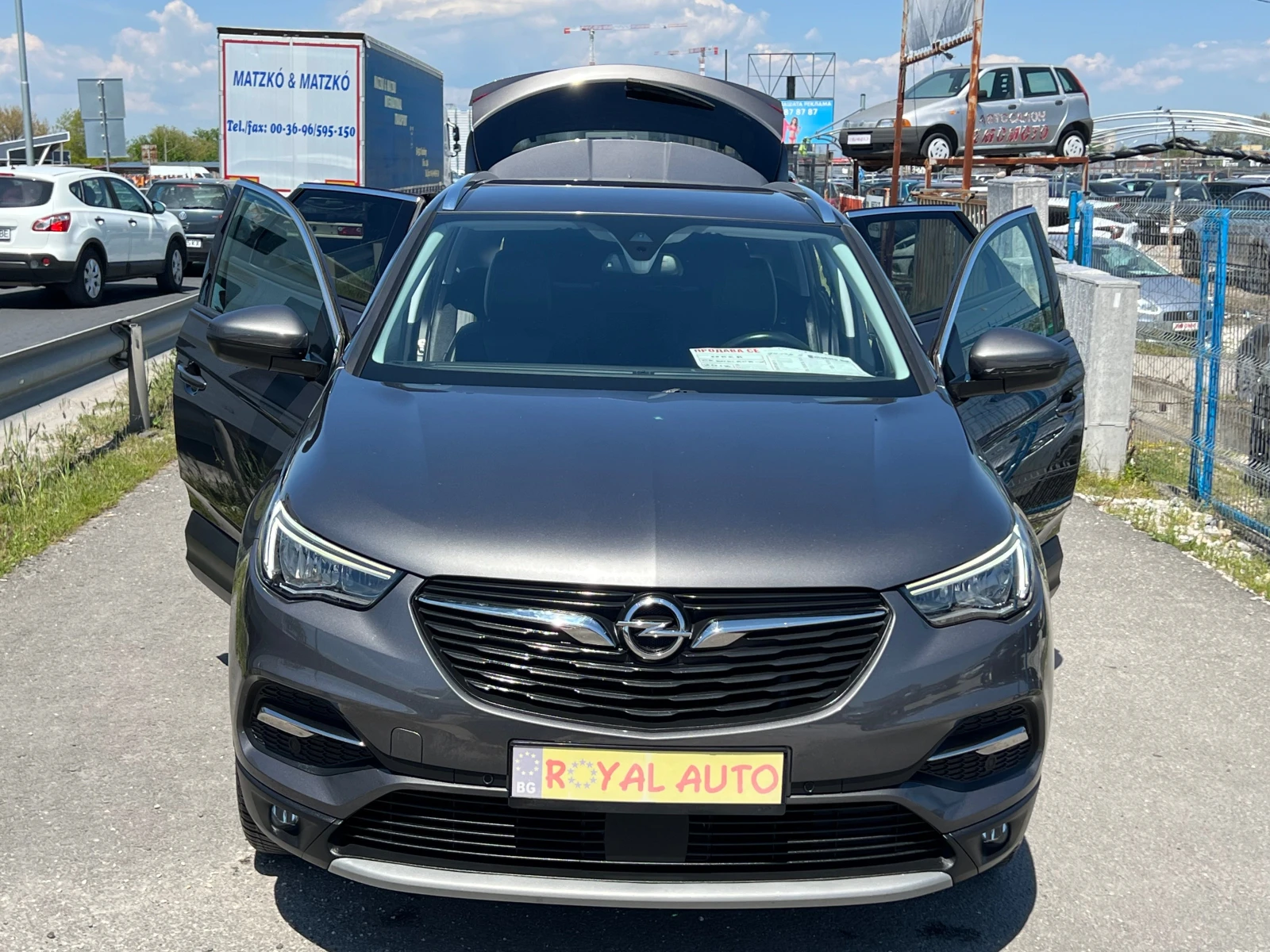 Opel Grandland X ЛИЗИНГ-ДИЗЕЛ-НАВИ-КОЖА-ТОП, снимка 15 - Автомобили и джипове - 54439768