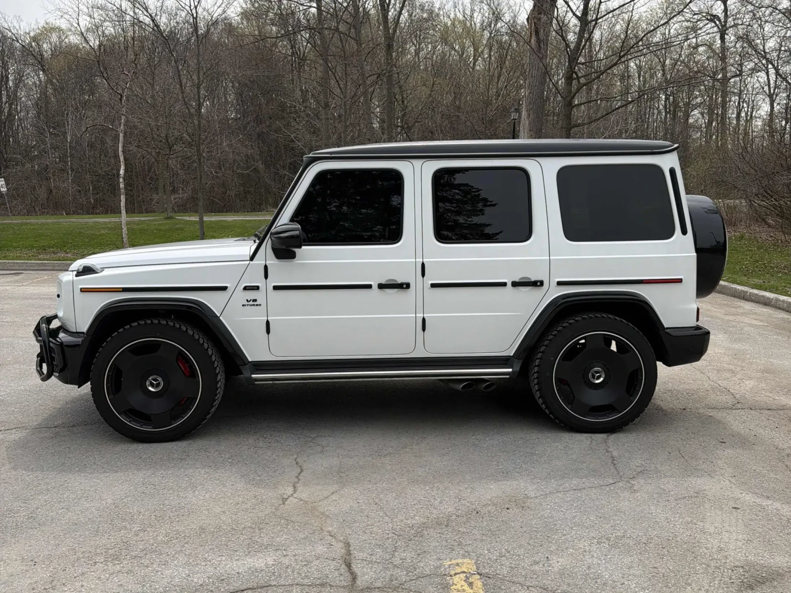 Mercedes-Benz G 63 AMG * white wrap* , снимка 2 - Автомобили и джипове - 54848193