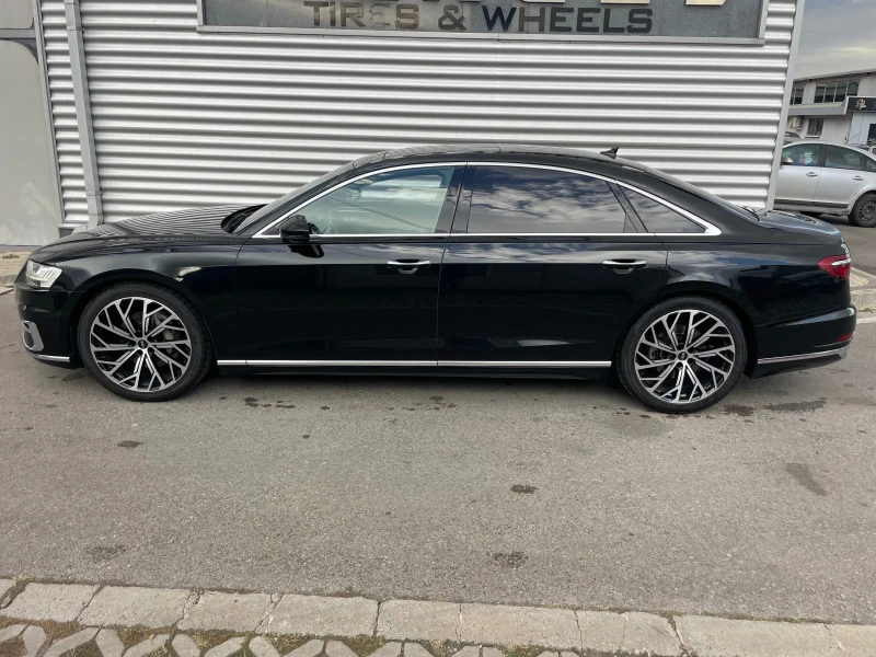 Audi A8 50TDI+ Long+ Matrix+ Bang&Olufsen+ Панорама+ Камер, снимка 3 - Автомобили и джипове - 47490328