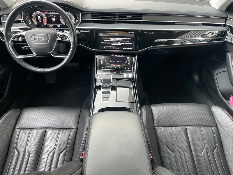 Audi A8 50TDI+ Long+ Matrix+ Bang&Olufsen+ Панорама+ Камер, снимка 11 - Автомобили и джипове - 47490328