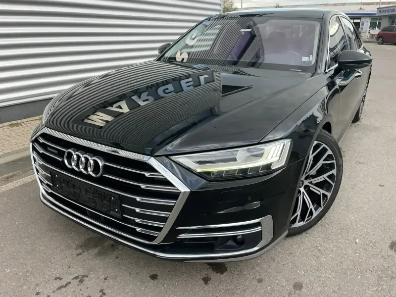 Audi A8 50TDI+ Long+ Matrix+ Bang&Olufsen+ Панорама+ Камер, снимка 1 - Автомобили и джипове - 47490328