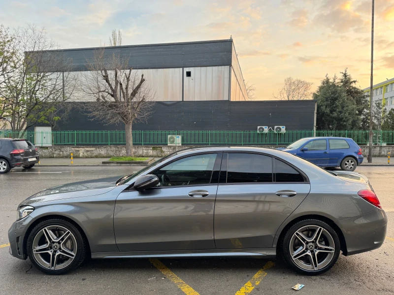 Mercedes-Benz C 220 AMG NIGHT PACK, MULTIBEAM, DIGITAL, 4MATIC, снимка 3 - Автомобили и джипове - 53181688