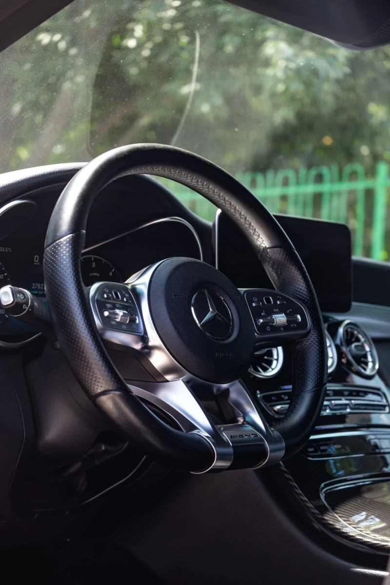 Mercedes-Benz C 220 AMG NIGHT PACK, MULTIBEAM, DIGITAL, 4MATIC, снимка 14 - Автомобили и джипове - 53181688