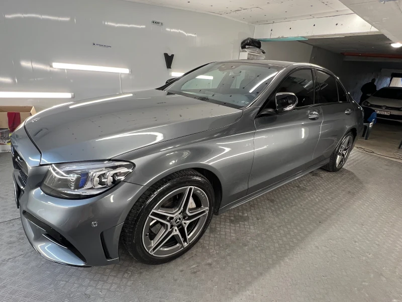 Mercedes-Benz C 220 AMG NIGHT PACK, MULTIBEAM, DIGITAL, 4MATIC, снимка 8 - Автомобили и джипове - 53181688