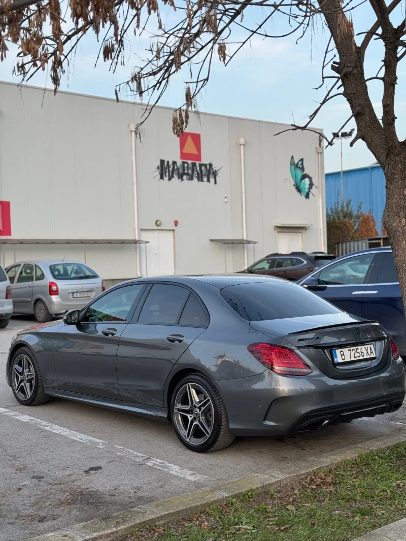 Mercedes-Benz C 220 AMG NIGHT PACK, MULTIBEAM, DIGITAL, 4MATIC, снимка 5 - Автомобили и джипове - 53181688