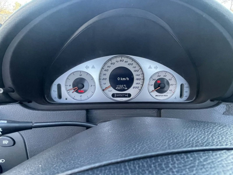 Mercedes-Benz CLK 55 AMG Cabrio White Design Full, снимка 17 - Автомобили и джипове - 53530825