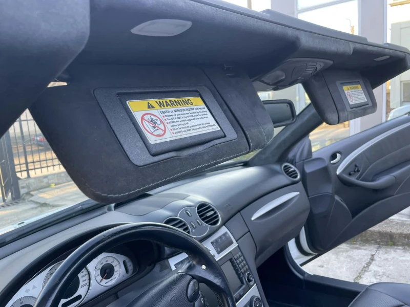 Mercedes-Benz CLK 55 AMG Cabrio White Design Full, снимка 13 - Автомобили и джипове - 53530825