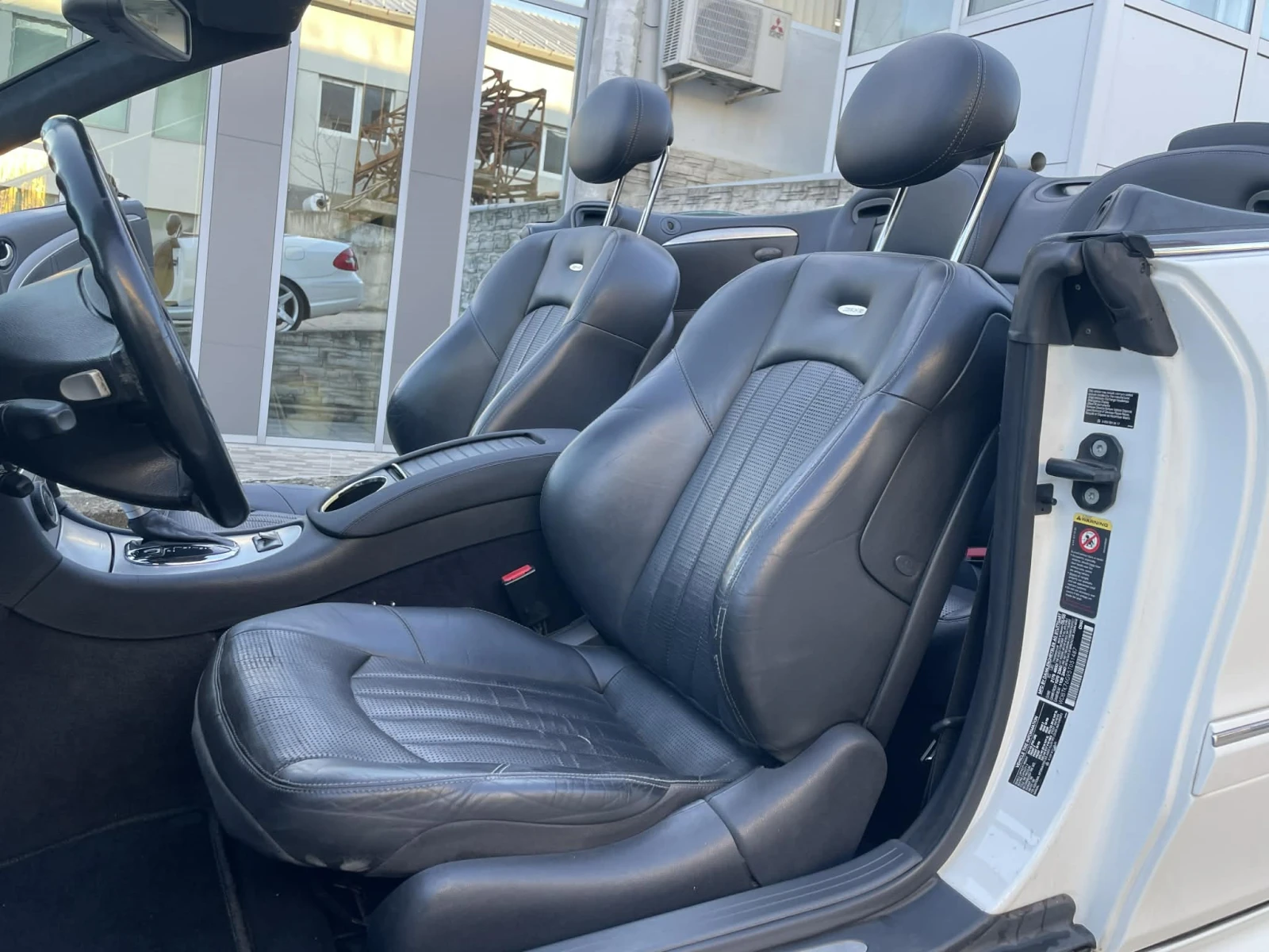 Mercedes-Benz CLK 55 AMG Cabrio White Design Full | Mobile.bg � ����������� 11