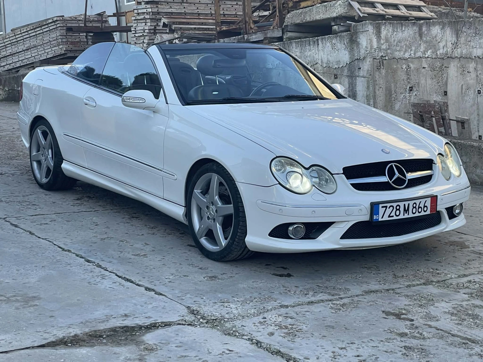 Mercedes-Benz CLK 55 AMG Cabrio White Design Full - изображение 5