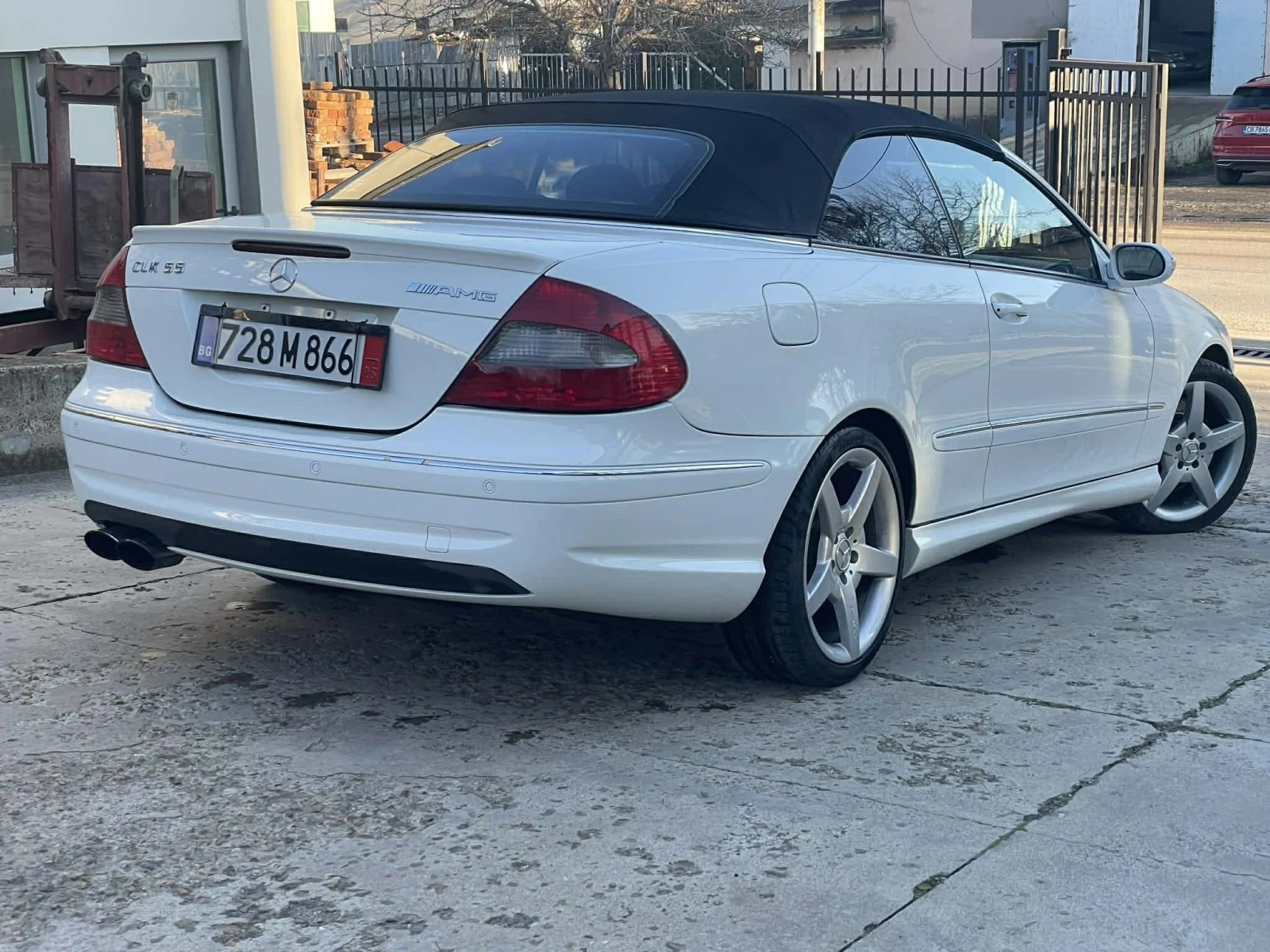 Mercedes-Benz CLK 55 AMG Cabrio White Design Full - изображение 2